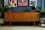 Mid-Century Teak Sideboard – Timeless Scandinavian Design