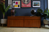Mid-Century Teak Sideboard by William Lawrence — Refined British Craftsmanship