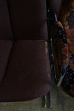 Set of 8 Pieff eleganza Chrome Dining Chairs – 1970s British Modern Design (For Reupholstery)