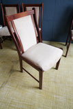 Set of 4 Danish Mahogany Dining Chairs by Farstrup Møbler