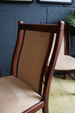 Set of 4 Danish Mahogany Dining Chairs by Farstrup Møbler