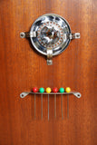 Mid-Century Teak Drinks Cabinet on Castors
