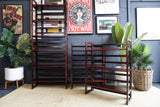 Mid-Century Collapsible, Modular Shelving Units – Versatile Danish-Style Design