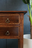 Antique Early 20th Century Mahogany Side Table – Inlaid Detailing