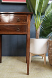 Antique Early 20th Century Mahogany Side Table – Inlaid Detailing