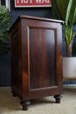 Antique Rosewood Cupboard with Turned Legs