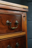 Antique Yew Wood Bureau — Georgian Style Elegance