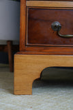 Antique Yew Wood Bureau — Georgian Style Elegance