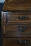 George III Mahogany Bureau Bookcase — 18th Century English Refinement