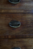 Bow Front Walnut Georgian Chest of Drawers — Timeless 18th Century Elegance