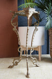 Antique Brass Plant Stand – Ornate Victorian-Style Display Stand