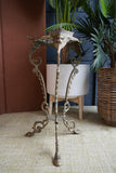Antique Brass Plant Stand – Ornate Victorian-Style Display Stand