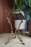 Antique Brass Plant Stand – Ornate Victorian-Style Display Stand