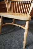 British Windsor Carver Armchairs in Solid Beech – United Kingdom, Mid-20th Century