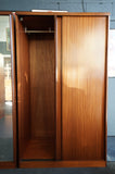 Pair of Austinsuite Teak Sliding Door Wardrobes – British Modern, 1960s