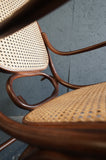 Vintage "P.I. Dinette" Bentwood Rocking Chair – Thonet Style (c.1970s)
