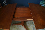Mid Century Danish Extendable Dining Table with 6 Erling Torvits Chairs