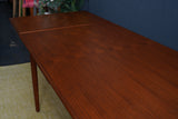 Vintage Danish Mid-Century Teak Extending Dining Table – Timeless Scandinavian Elegance