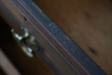 Antique Victorian Large Dark Oak Chest of Drawers