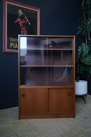Modern glass china cabinet deals