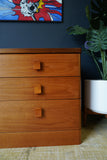Mid-Century Oak Double Chest of Drawers – Timeless Elegance & Practical Storage