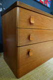 Mid-Century Oak Double Chest of Drawers – Timeless Elegance & Practical Storage