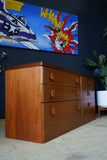 Mid-Century Oak Double Chest of Drawers – Timeless Elegance & Practical Storage