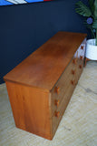 Mid-Century Oak Double Chest of Drawers – Timeless Elegance & Practical Storage