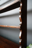 Late Georgian Early Victorian Welsh Dresser Solid Oak Brass Bail Pulls