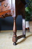 Late Georgian Early Victorian Welsh Dresser Solid Oak Brass Bail Pulls