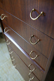 Mid-Century G Plan Tall Boy Chest of Drawers 1960s