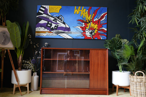 Vintage Herbert Gibbs Cabinet – Elegant Mid-Century Storage Solution