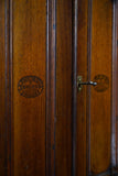 Antique Humidor Habana Cuban Cigar Box Incl. Boxes & Key Advertising Shop Display Wall Cabinet