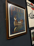1931 Punch “Summer Number” Framed Print Cover – A Charming Piece of British Satire History