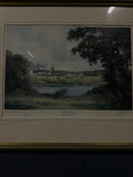 Clive Madgwick RBA 'Sudbury Water Meadows' Framed Print, signed – Suffolk, England, Late 20th Century