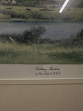 Clive Madgwick RBA 'Sudbury Water Meadows' Framed Print, signed – Suffolk, England, Late 20th Century