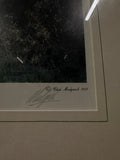 Clive Madgwick RBA 'Sudbury Water Meadows' Framed Print, signed – Suffolk, England, Late 20th Century