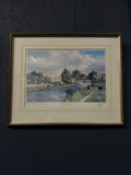 [Rare Edition 4/100] Clive Madgwick RBA 'Ballingdon Bridge' Signed Print – Suffolk, Late 20th C.