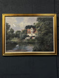Clive Madgwick RBA 'Brundon Mill' Framed Print – Suffolk Pastoral, Late 20th C.
