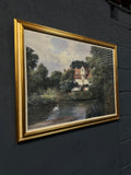 Clive Madgwick RBA 'Brundon Mill' Framed Print – Suffolk Pastoral, Late 20th C.
