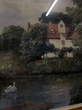 Clive Madgwick RBA 'Brundon Mill' Framed Print – Suffolk Pastoral, Late 20th C.
