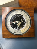Seiko Vintage Quartz World Time Zone Clock — Airplane Design Desk & Mantle Piece