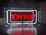 Locomocean ‘On Air’ Glass Neon Sign – Vibrant Retro Studio Style