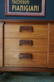 Mid Century Jentique Short Raised Sideboard Teak Rosewood 1960s 1970s