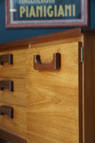 Mid Century Jentique Short Raised Sideboard Teak Rosewood 1960s 1970s
