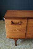 Mid Century Jentique Short Raised Sideboard Teak Rosewood 1960s 1970s 