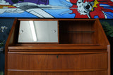 Mid Century Danish Teak Writing Bureau
