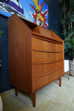Mid Century Danish Teak Writing Bureau