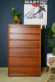 Mid Century Danish Style Minimalist Chest of Drawers by Austinsuite 