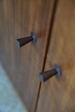 Mid-Century Morris Of Glasgow display cabinet with doors
